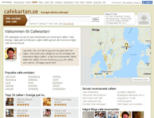Tablet Screenshot of cafekartan.se